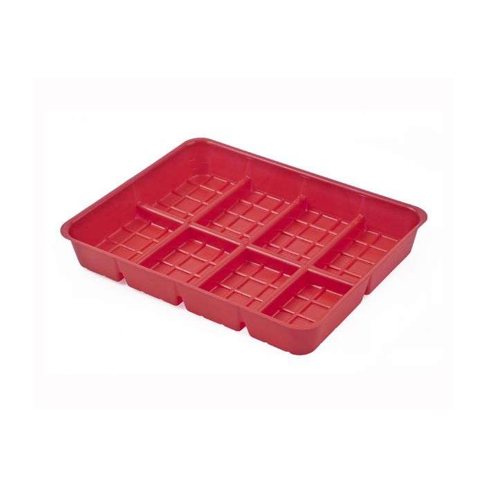 POLTEK FEEDER CHICK TRAY RECTANGLE RED