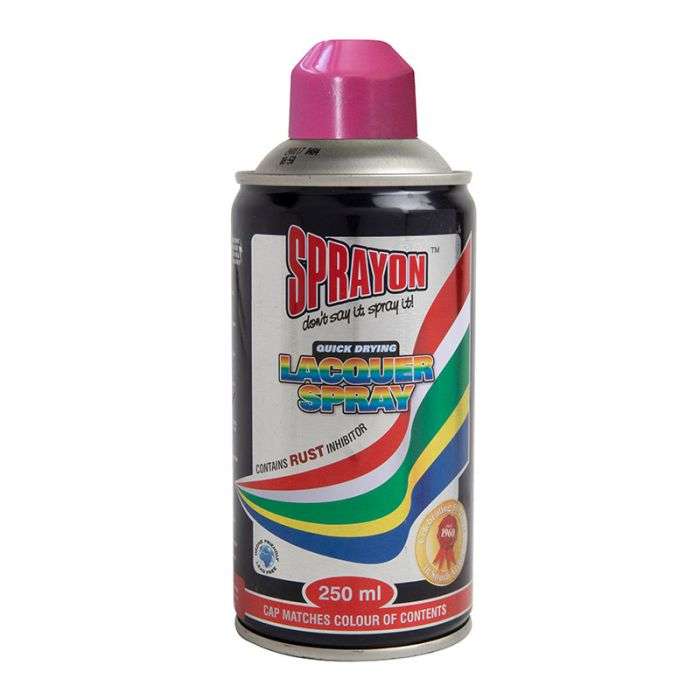 SPRAYON STD SPRAY PAINT ROSE 250ML