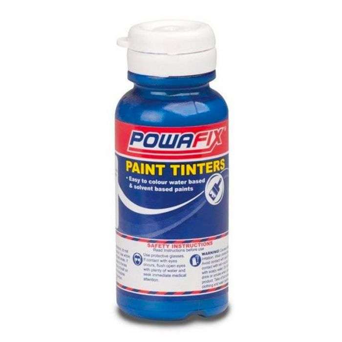 BULK PACK 6 X POWAFIX PAINT TINTERS PHTHALO BLUE 100ML