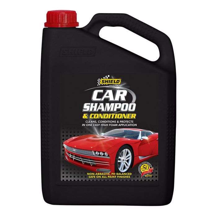 SHIELD CAR SHAMPOO & CONDITIONER 5L