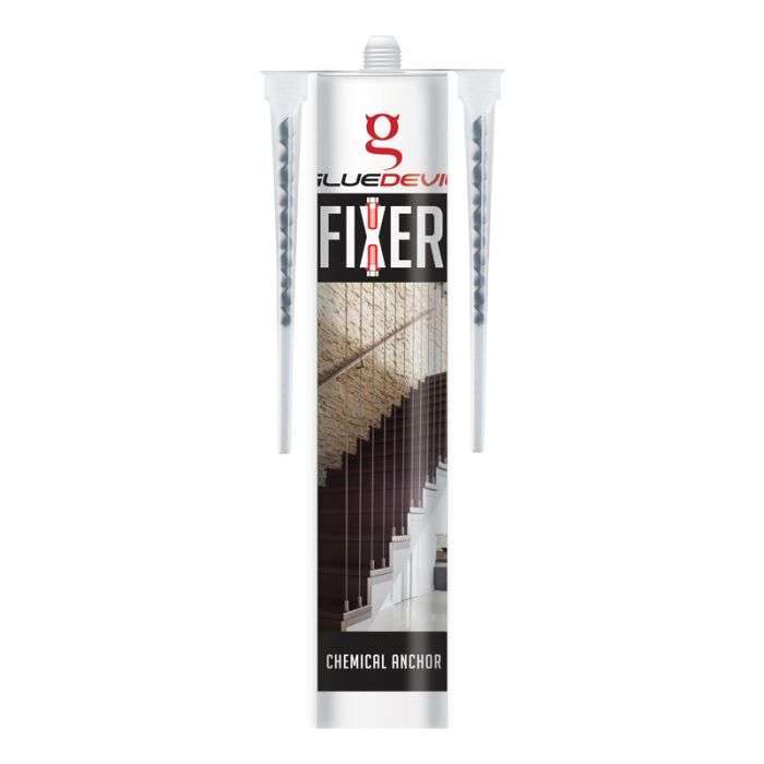 GLUEDEVIL FIXER CHEMICAL ANCHOR 300ML (2 NOZZLES PACK)
