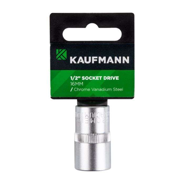 KAUFMANN SOCKET 1/2 INCH DRIVE 16MM