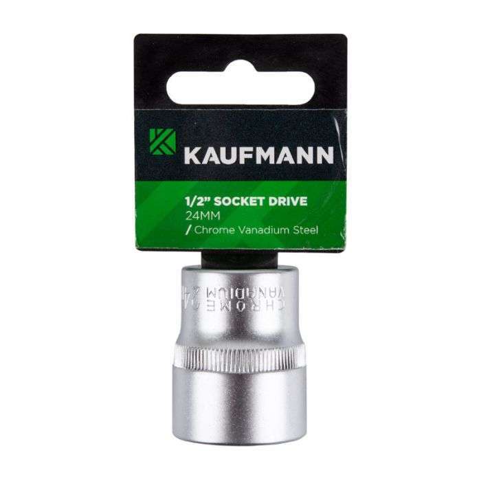 KAUFMANN SOCKET 1/2 INCH DRIVE 24MM