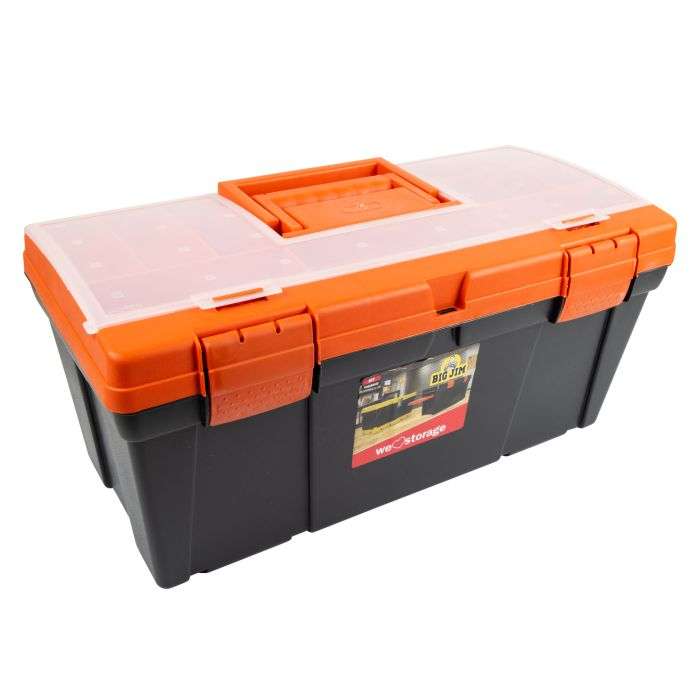 BULK PACK 4 X BIG JIM TOOLBOX STANDARD 56CM