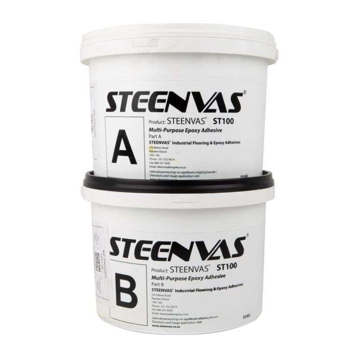 STEENVAS ST100 MULTI PURPOSE ADHESIVE 2X5L KIT