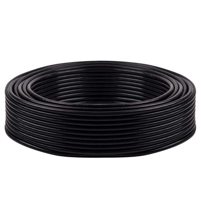 CABLE HOUSE WIRE BLACK 10M 1.5MM