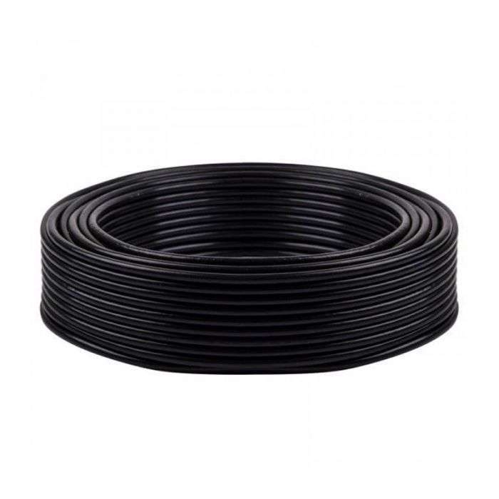CABLE HOUSE WIRE BLACK 10M 2.5MM