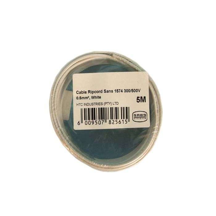 CABLE RIPCORD BLACK 5M 0.5MM