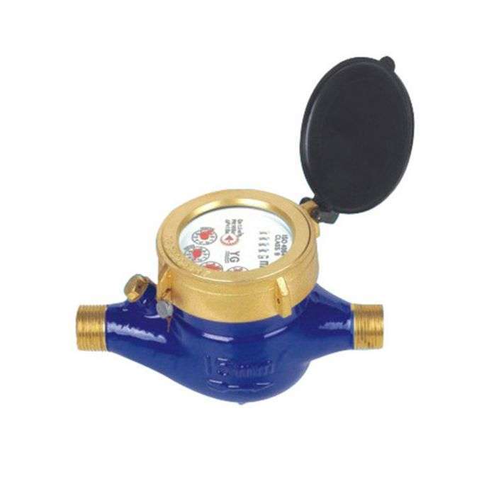WATER METER 20MM MULTI-JET METER BRASS