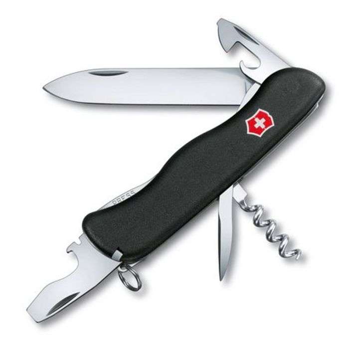 VICTORINOX POCKET KNIFE 111MM PICKNICKER BLACK