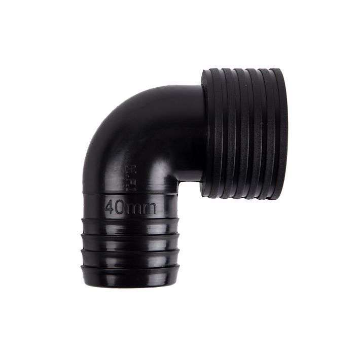 VETPLAST INSERT FEMALE ELBOW 50MM X 2 IN.