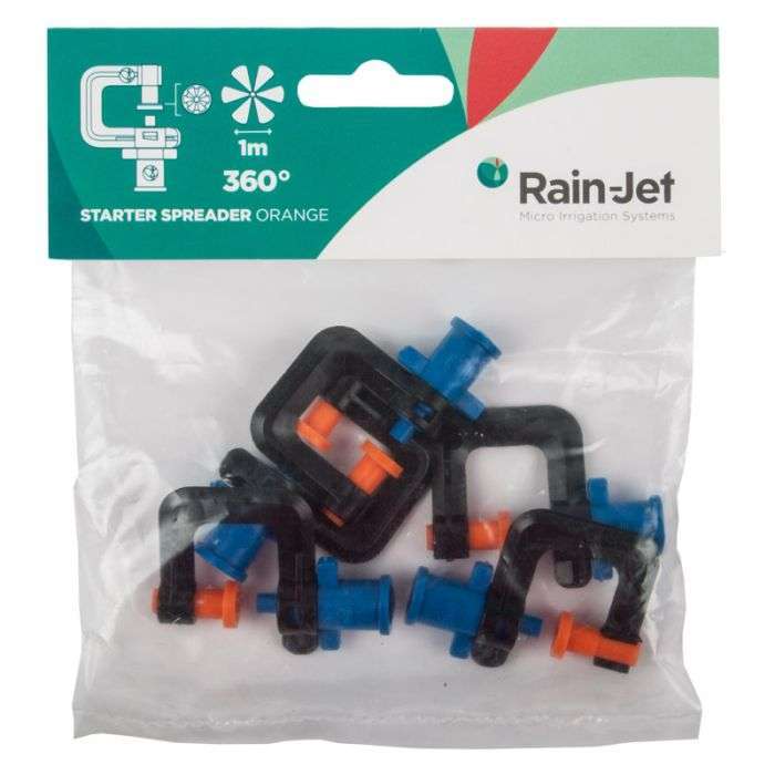 Micro Rainjet 5Xhead Spreader Orange