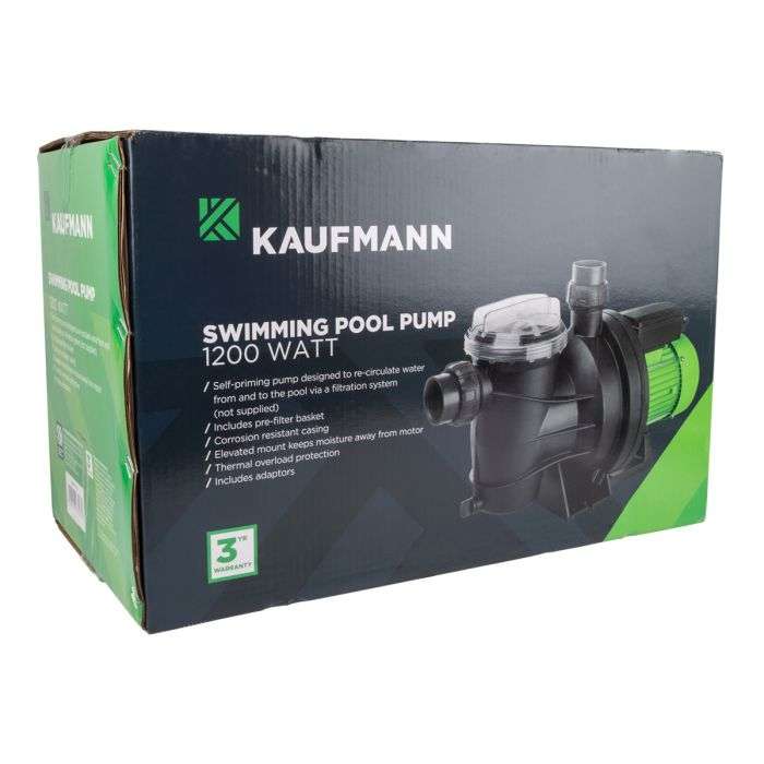 Kaufmann 1200W Swimming Pool Pump