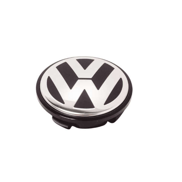 CENTRE WHEEL HUB CAP 65MM COMPATIBLE WITH VW - 3B7601171 (All Black)