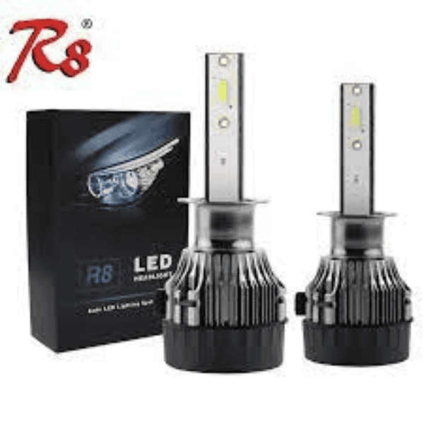R8 LED Headlight Bulb H1 - Set of 2