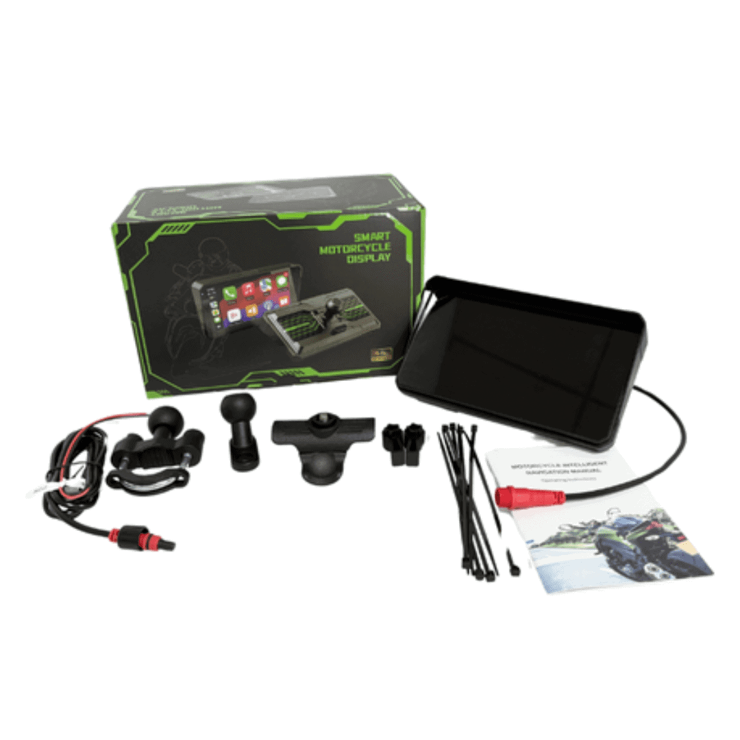 Motorcycle DVR 6.25 Display  Wireless CarPlay, Android Auto, GPS