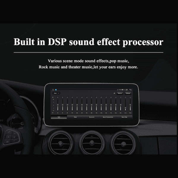 Mercedes C Class 10.25" W205 Android Navigation Infotainment Unit with CarPlay Android Auto