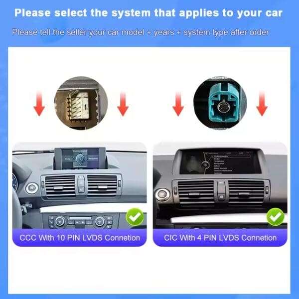 BMW E87 1 Series 10.25 Android Multimedia Display  Compatible with CCC iDrive System (2004...