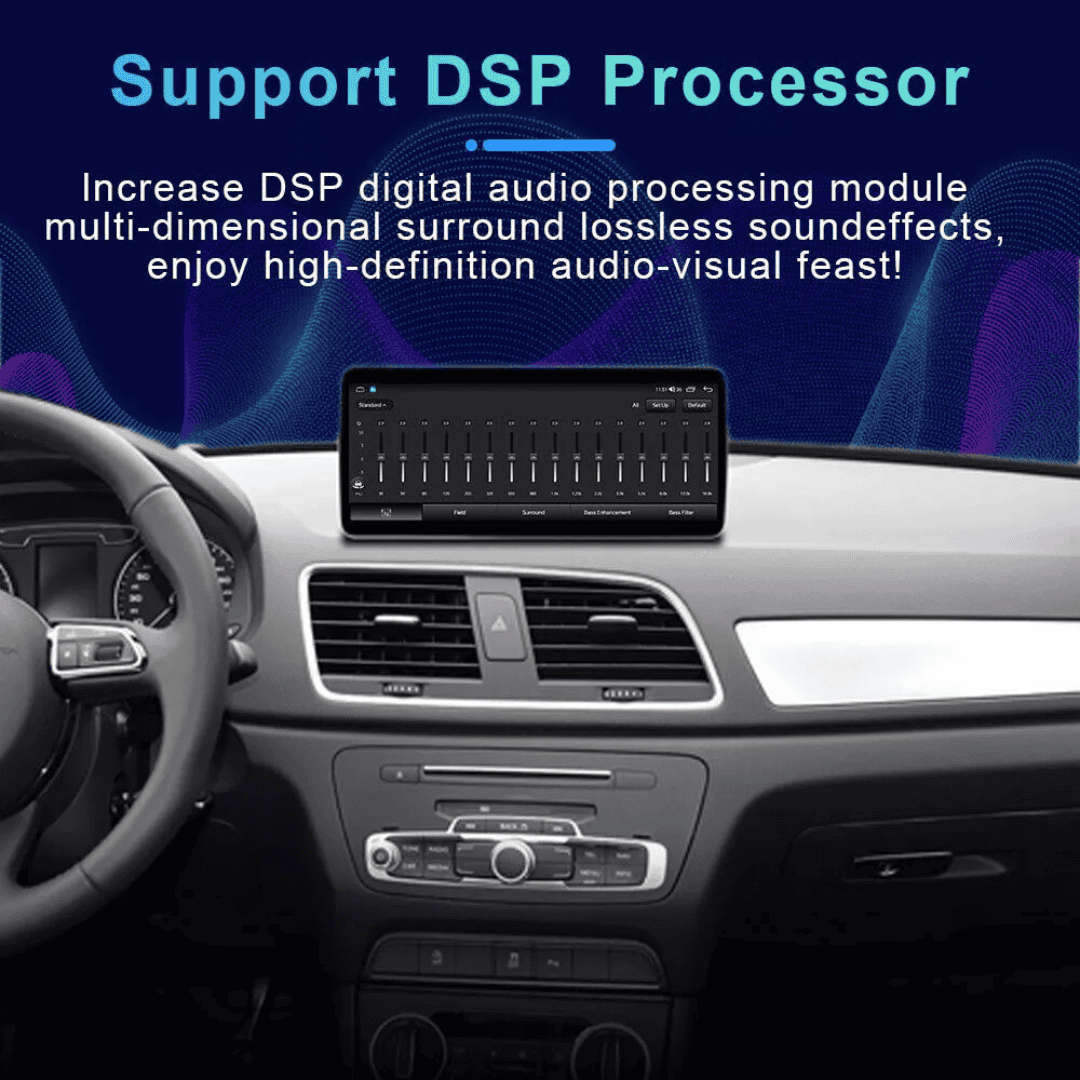 Audi Q3 Low Spec (20152018) 10.33" Touchscreen Android Multimedia Unit with CarPlay