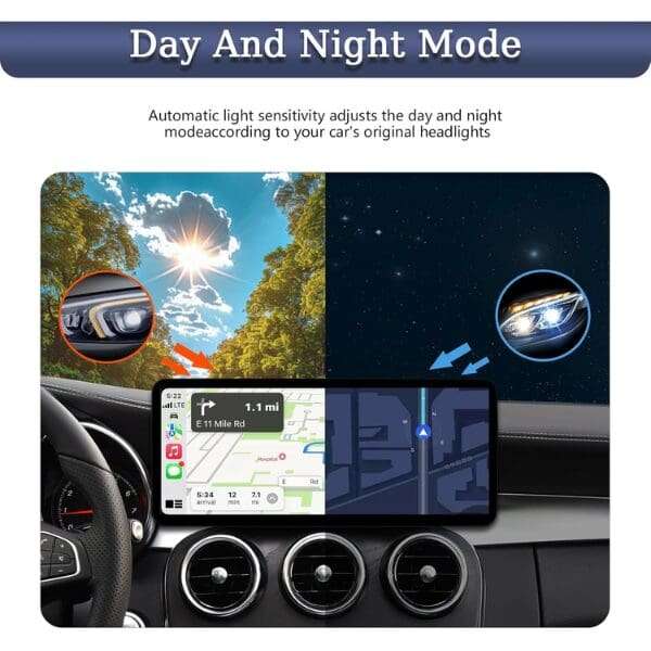 12.3" Android Navigation Display for Mercedes A-Class/ GLA W176 (NTG 5.0)