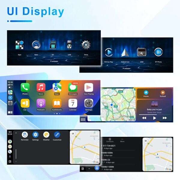 12.3" Android Navigation Display for Mercedes A-Class/ GLA W176 (NTG 5.0)