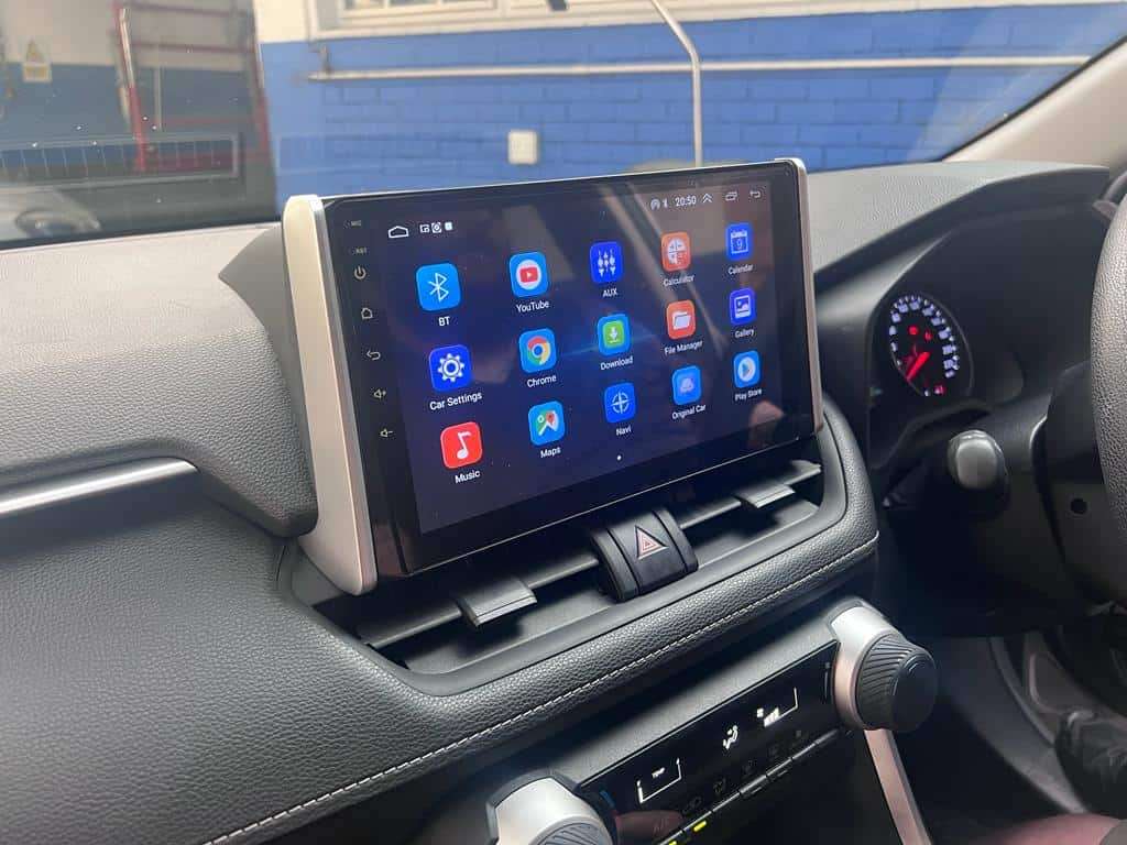 Toyota Rav4 2019+ Android Infotainment Unit with built in Carplay and Android Auto
