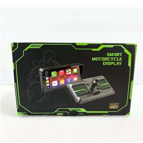 Motorcycle DVR 6.25 Display  Wireless CarPlay, Android Auto, GPS