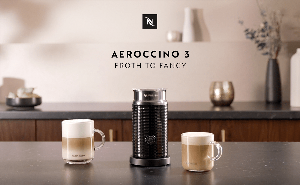 Nespresso Aerocinno 3 Frother Black