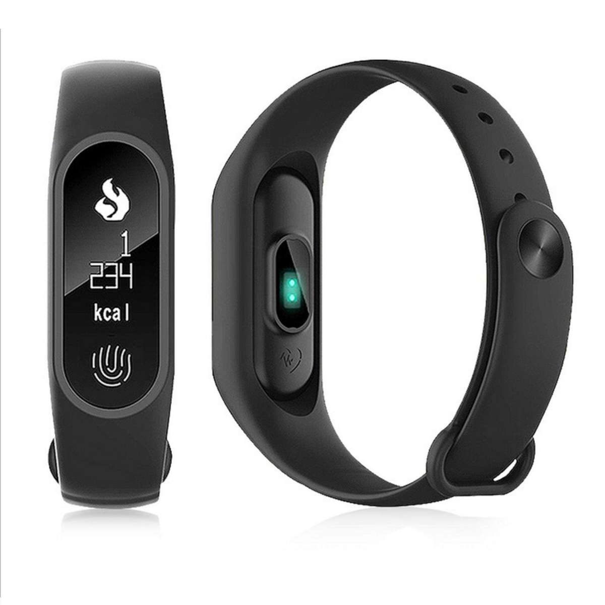 M2 Waterproof Fitness Smart Bracelet - 3 colours (Black, white, blue)