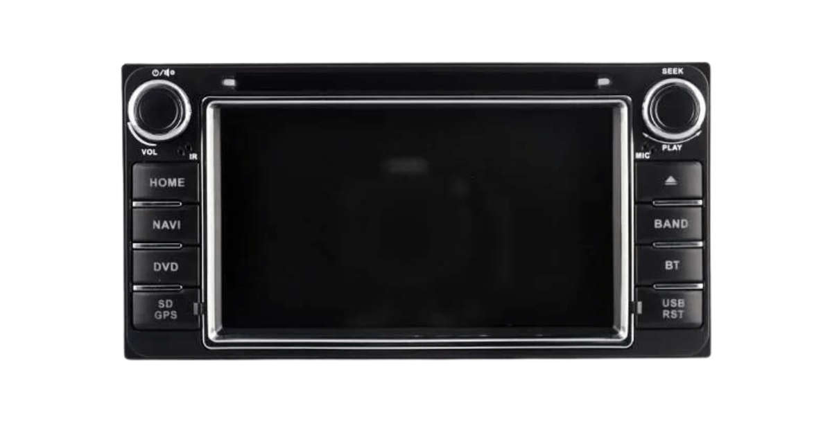 Toyota Hilux Fortuner GPS Black Face Radio