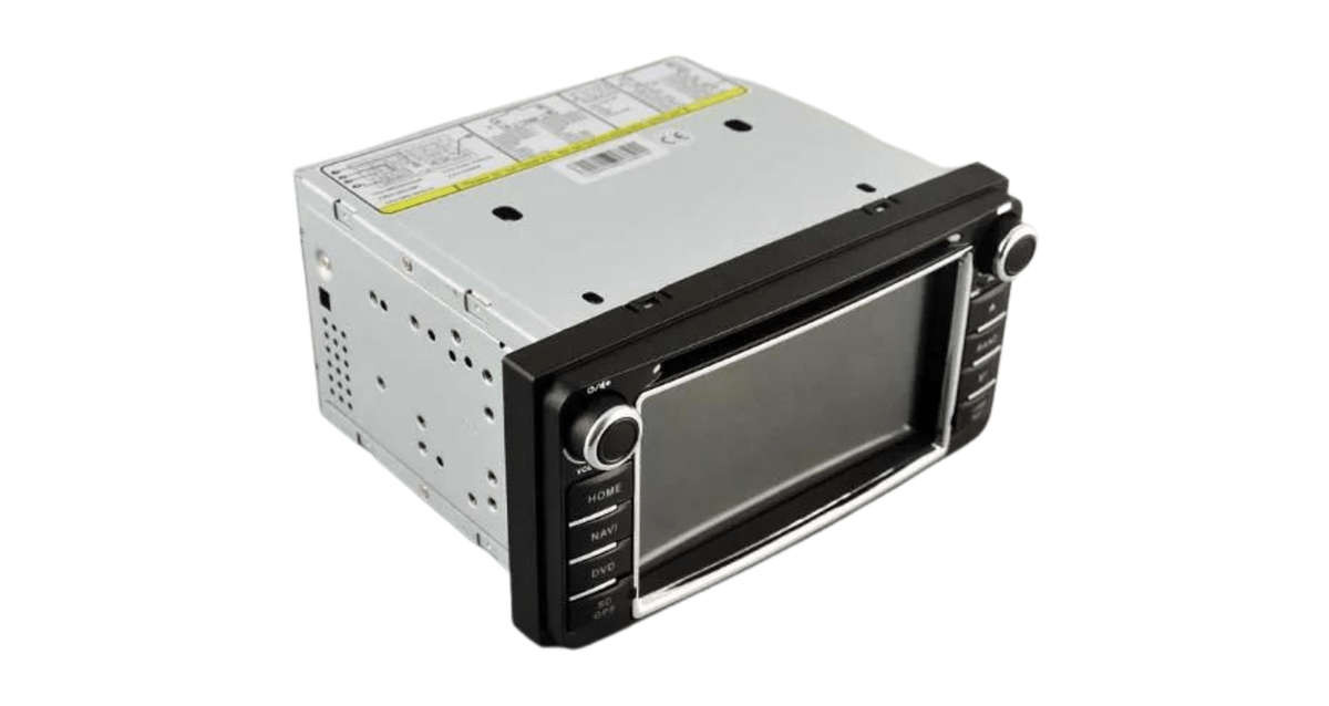 Toyota Hilux Fortuner GPS Black Face Radio