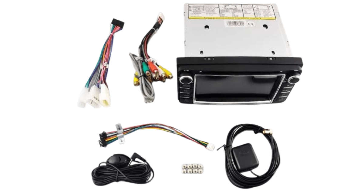 Toyota Hilux Fortuner GPS Black Face Radio