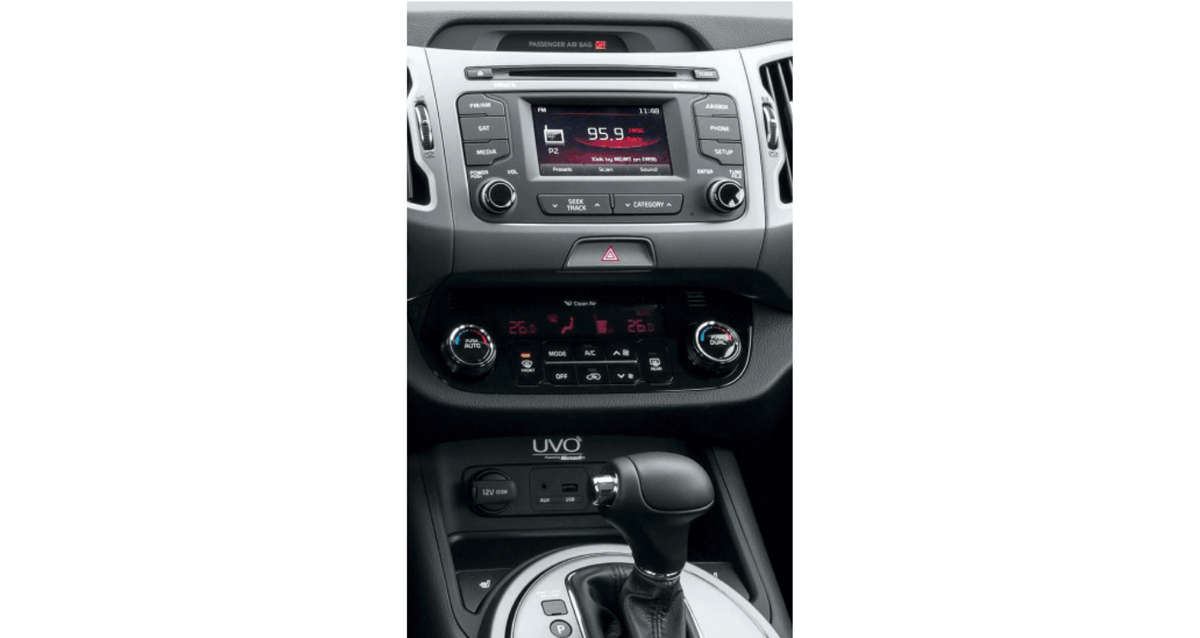 Kia Sportage III 2Din Fascia Trimplate 2010+
