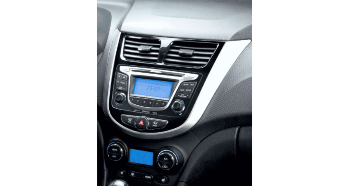 Hyundai Verna 2Din Fascia Trimplate