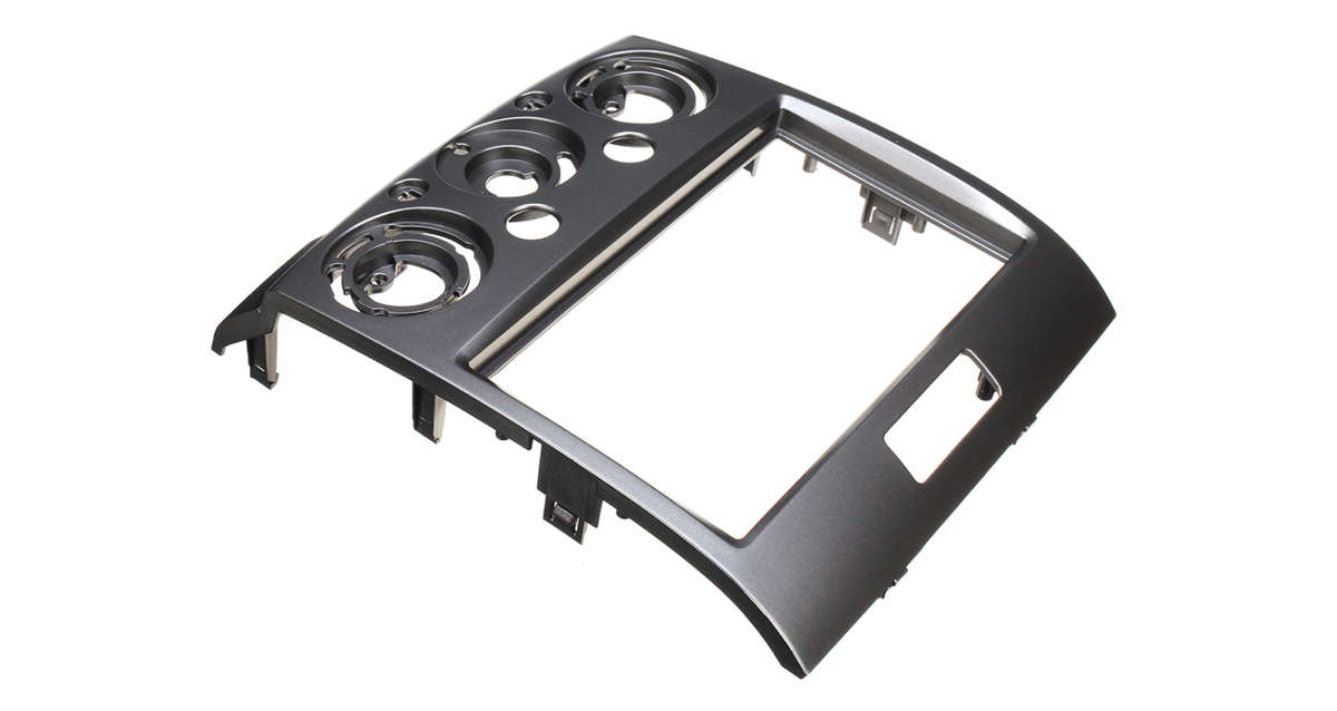 Mazda BT50 2Din Silver Trimplate