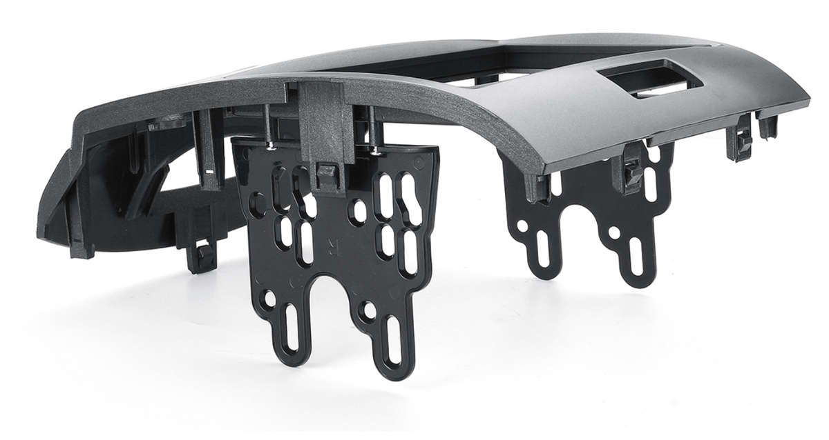 Mazda BT50 2Din Silver Trimplate