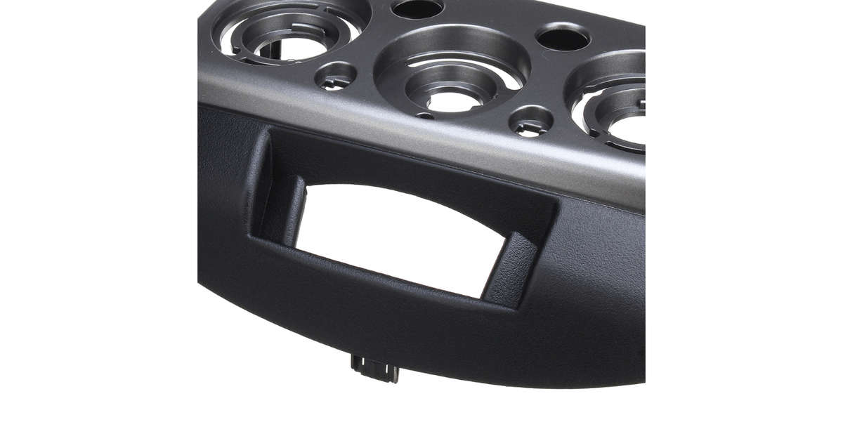 Mazda BT50 2Din Silver Trimplate