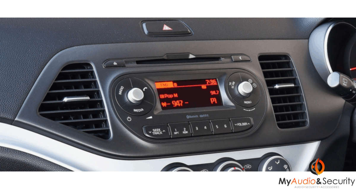 Kia Picanto Morning 2Din Trimplate 2011