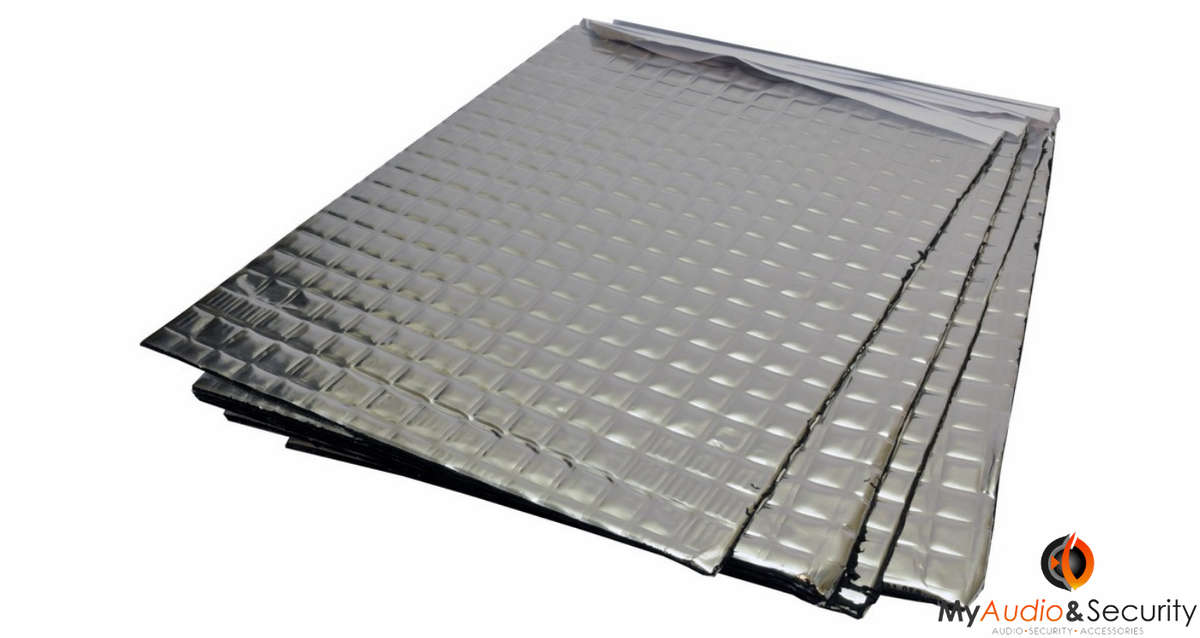 BLACKSPIDER SOUND DEADENING MATERIAL