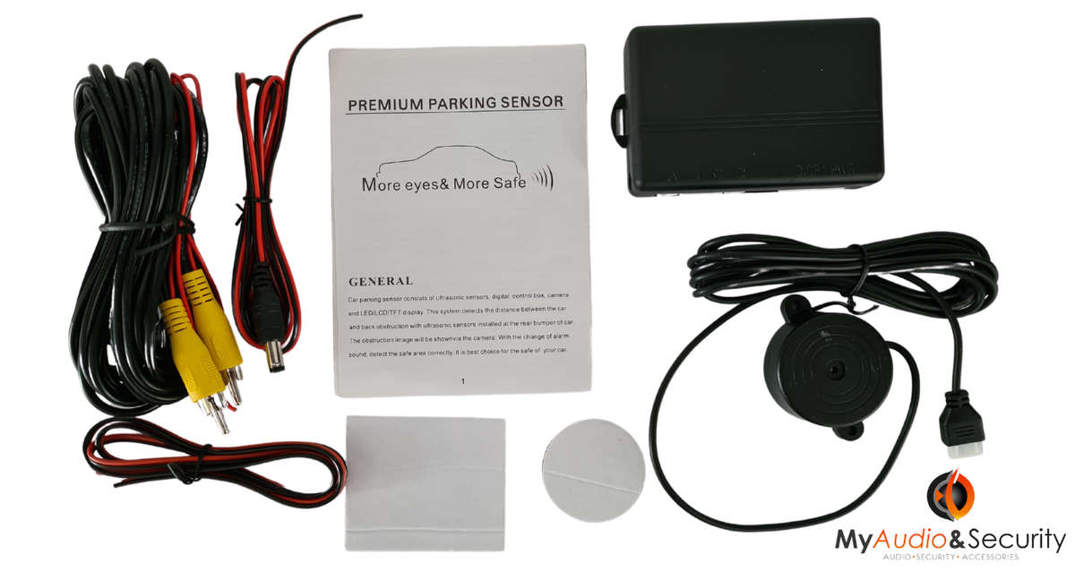 Blackspider License Plate Camera with PDC Sensors
