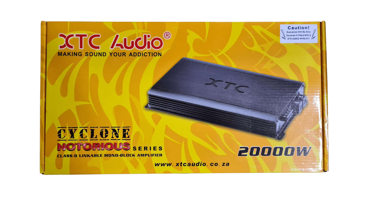XTC Cyclone 20000W Monoblock Amplifier