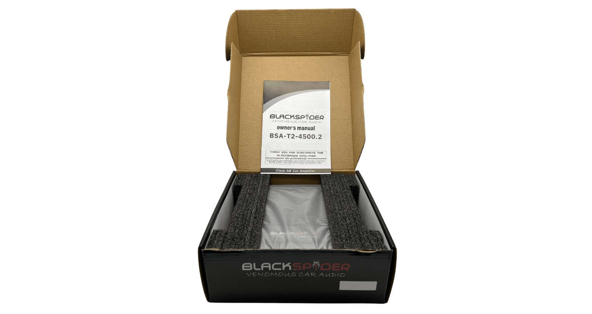 Blackspider Tarantula T2 4500W 2 Channel Amplifier