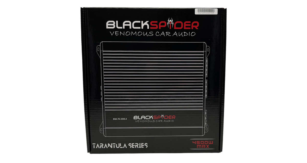 Blackspider Tarantula T2 4500W 2 Channel Amplifier