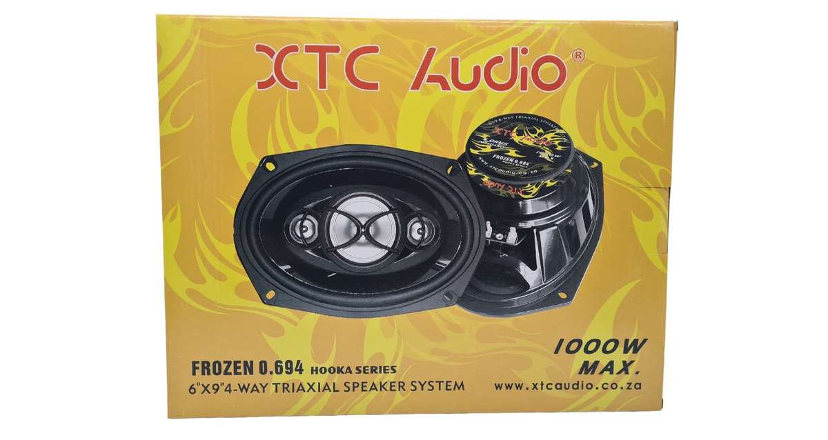XTC FO694 6X9 1000W 4-Way Speaker