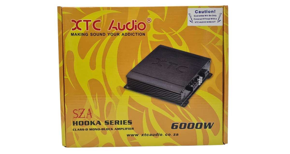 XTC SZA 6000W Monoblock Amplifier