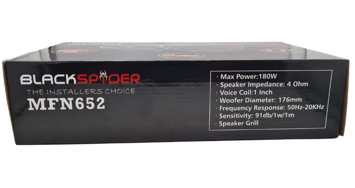 Blackspider MFN652 6" 180W Speaker