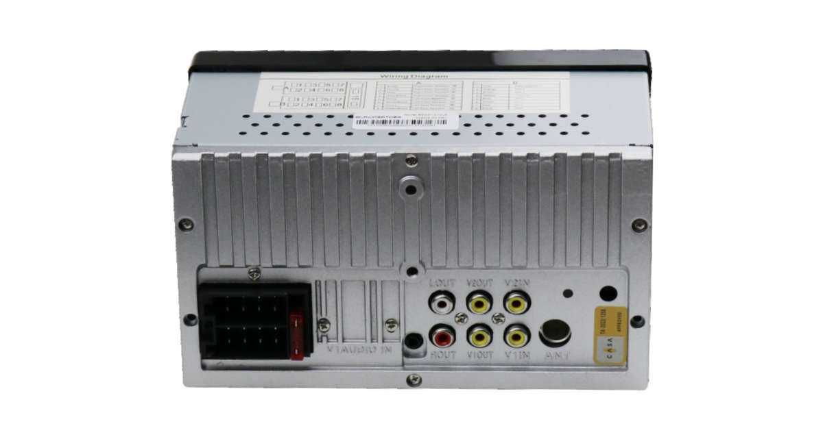 Blackspider Bsdd1310lb 2Din Bluetooth Wired Apple Carplay Android Auto Radio