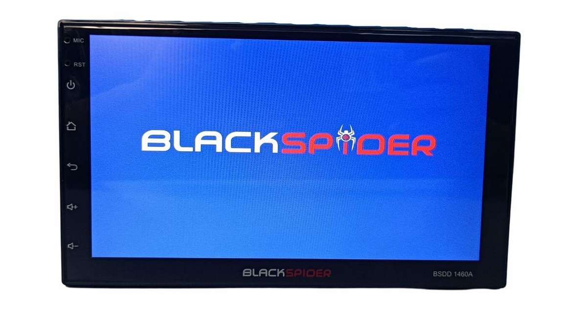 Blackspider BSDD1460A 2Din Wireless Apple CarPlay Android Auto Radio