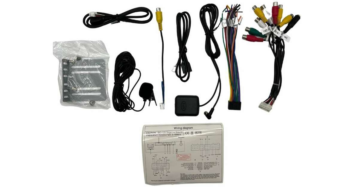 Blackspider BSDD1460A 2Din Wireless Apple CarPlay Android Auto Radio