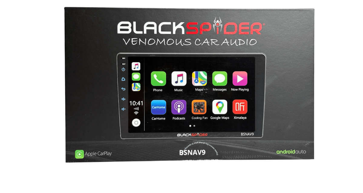 BlackSpider BSNAV9 Apple Carplay Android Auto Radio
